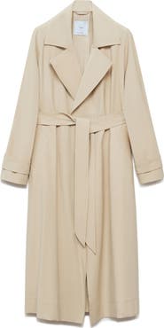 MANGO Taxi Trench Coat