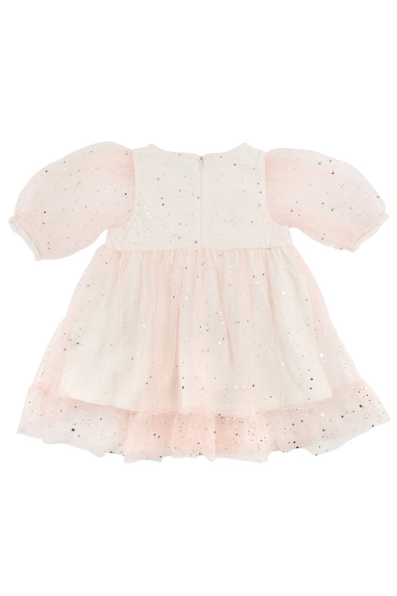 Josephine Silver-Fleck Dress, Alternate, color, Pale Pink
