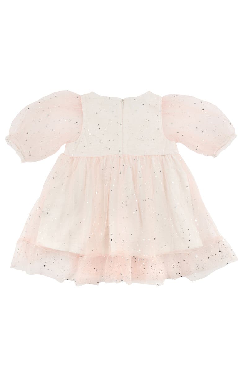 oh baby! Josephine Silver-Fleck Dress, Alternate, color, Pale Pink