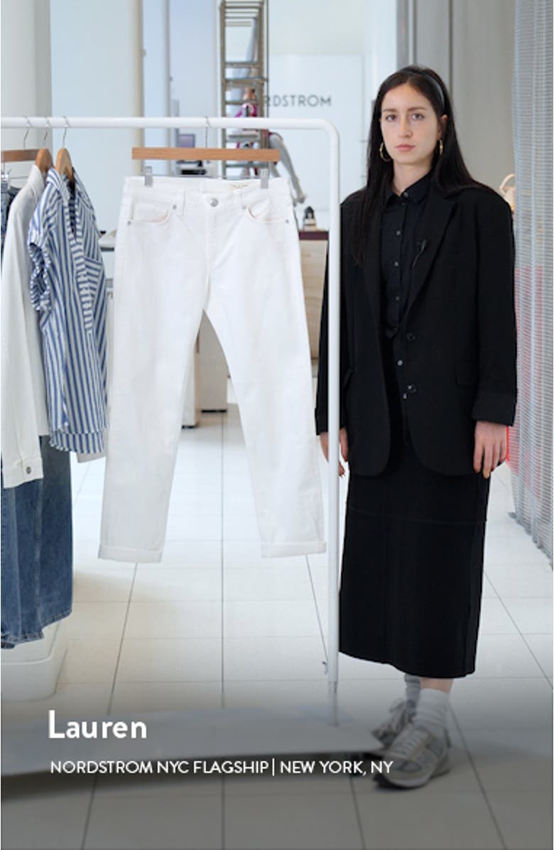 Dre Low Rise Slim Boyfriend Jeans, sales video thumbnail