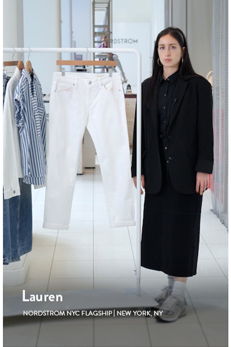Dre Low Rise Slim Boyfriend Jeans video