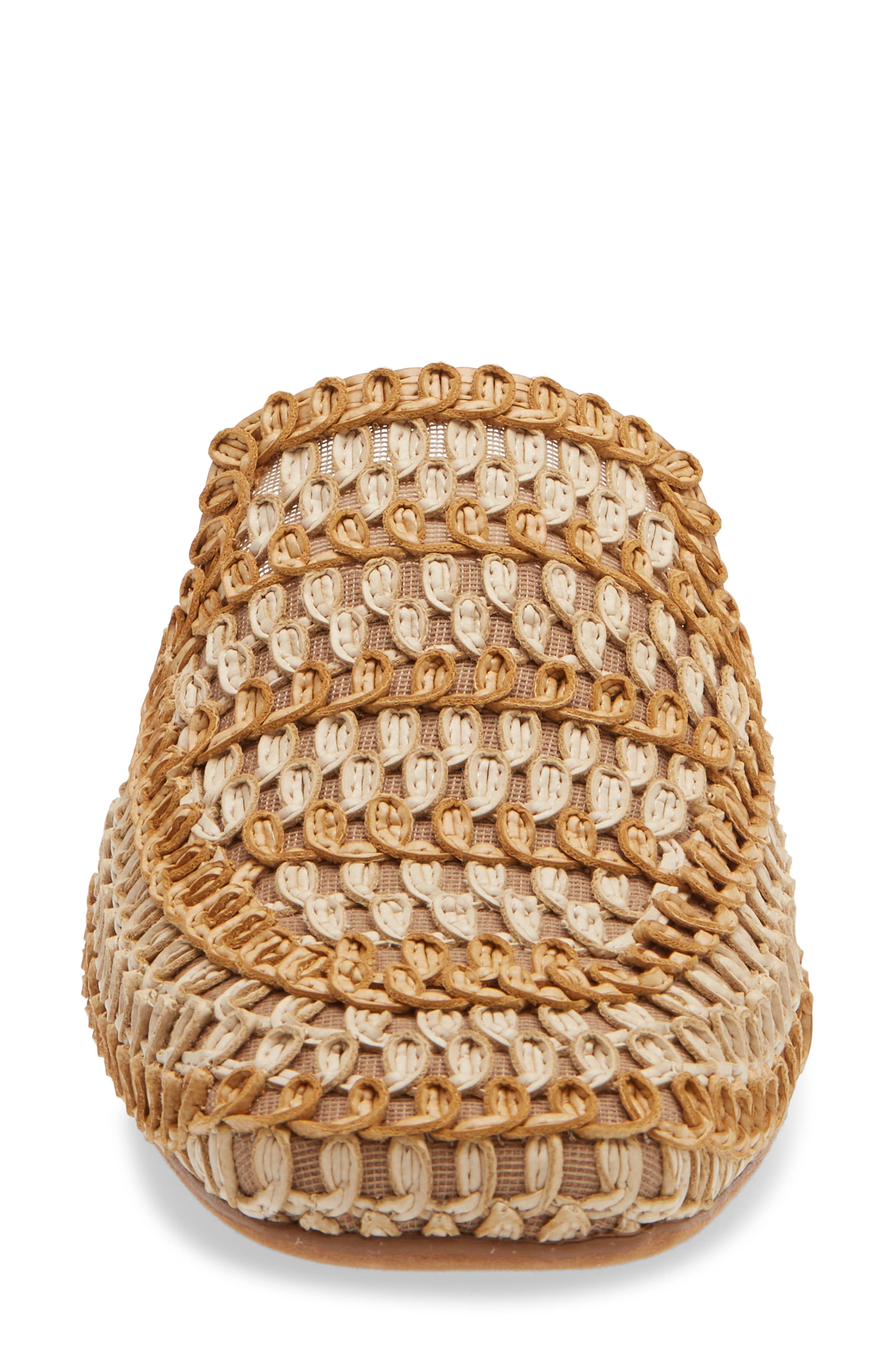 Chocolat Blu Charlie Woven Mule, Alternate, color, 