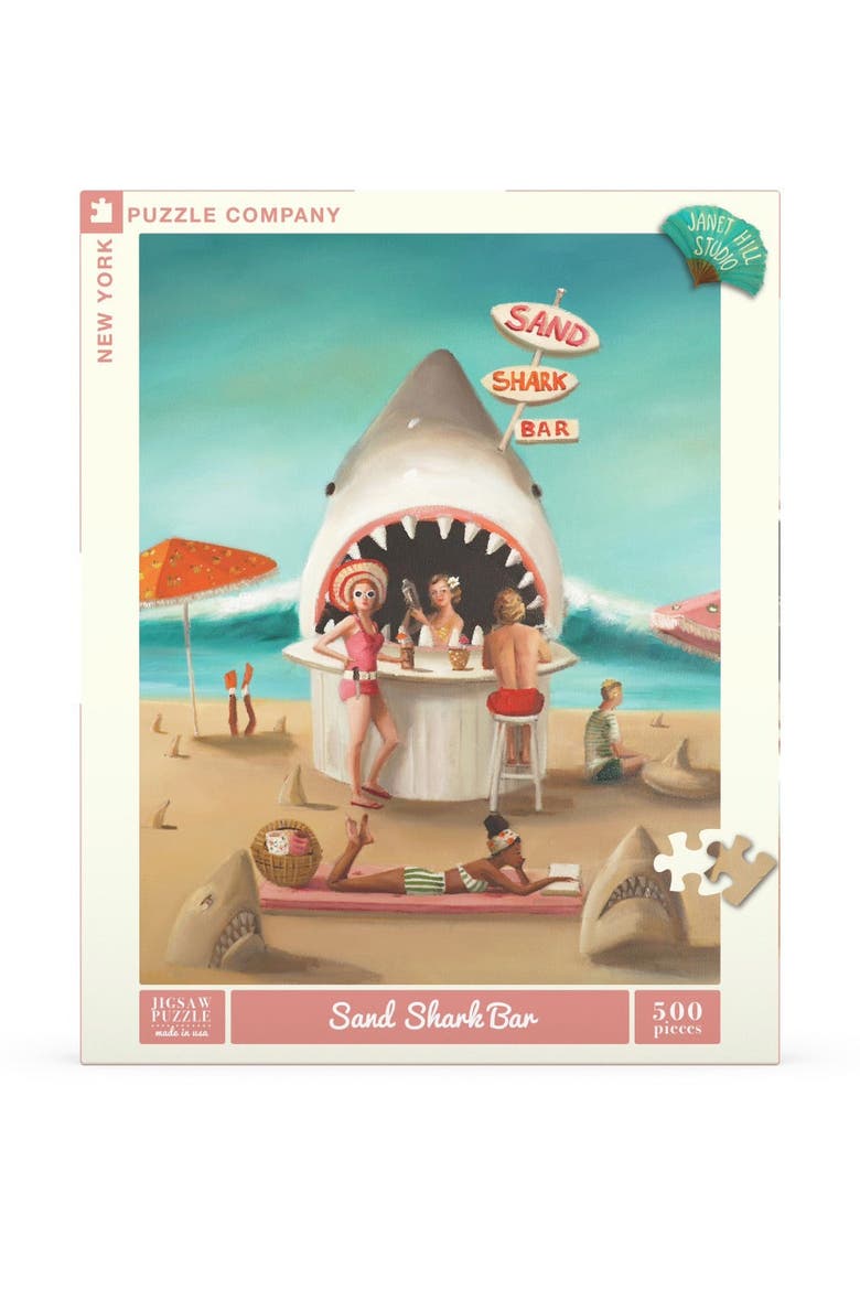 Sand Shark Bar 500 Piece Puzzle, Main, color, No Color