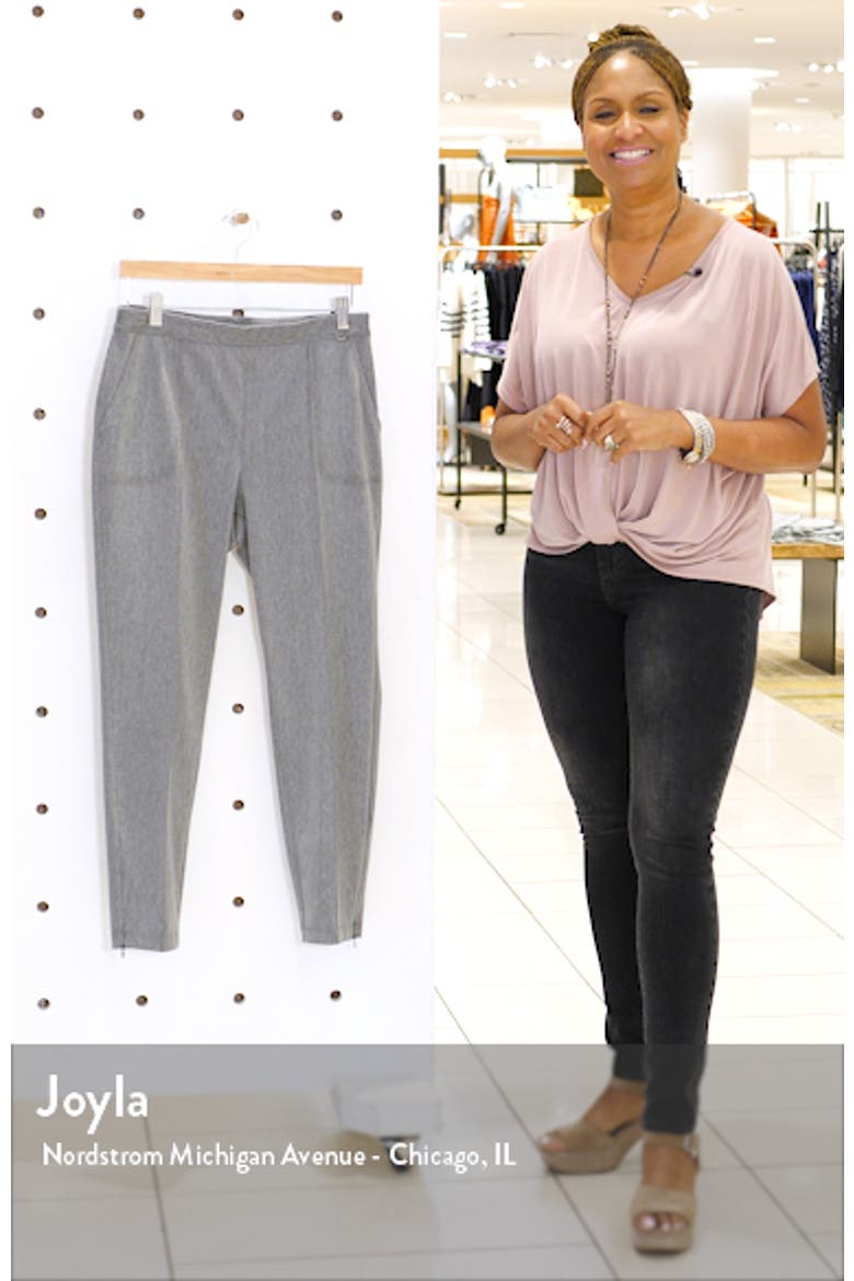 Denim Ponte Crop Leggings video