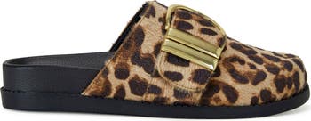 Archibald Faux Calf Hair Clog