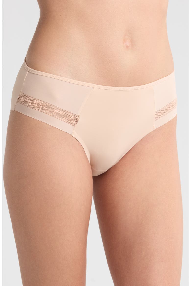 Easy Bliss Mid Rise Bikini Briefs, Alternate, color, NUDE BLUSH