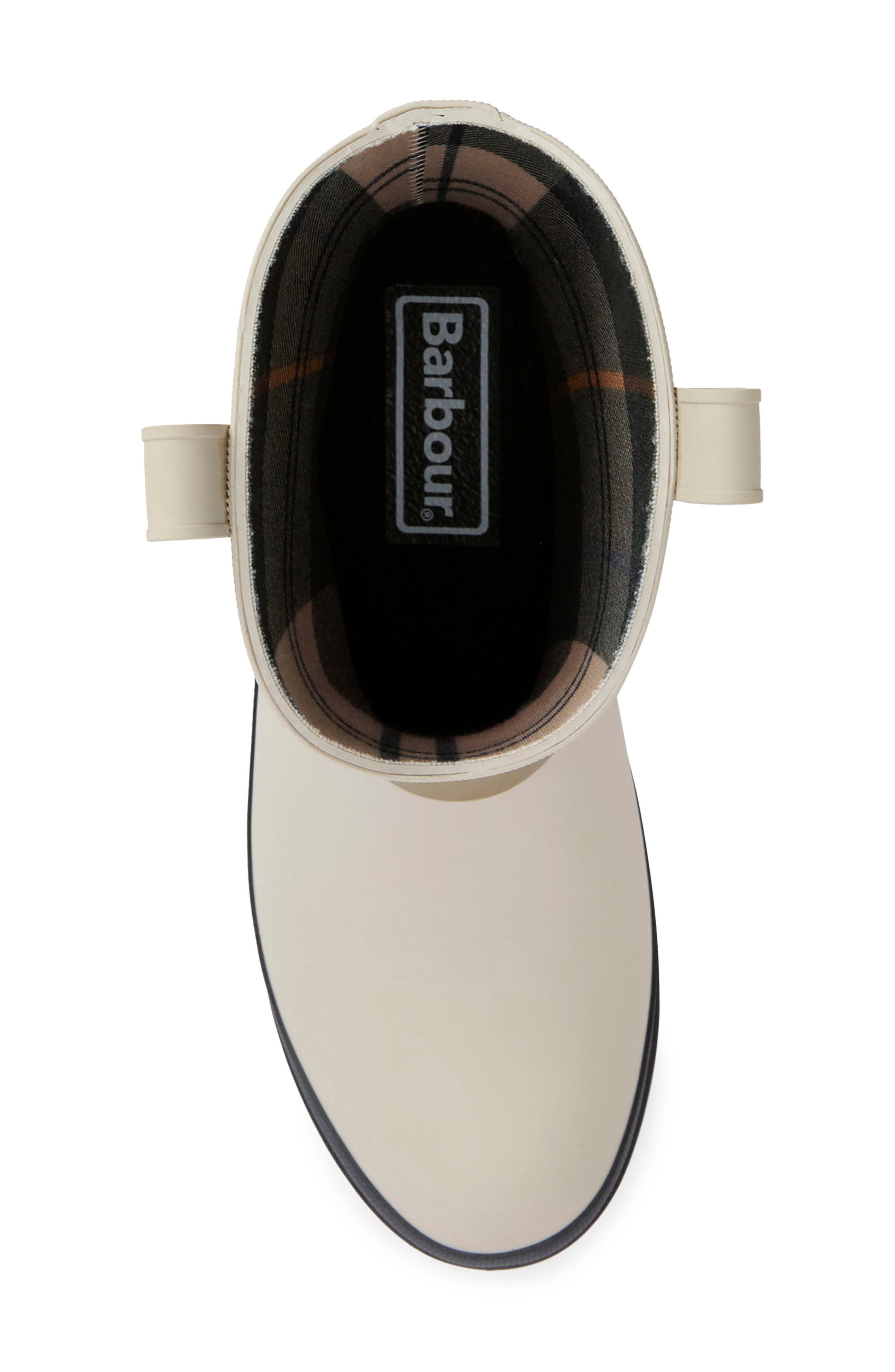 Barbour Elley Harness Rain Boot, Alternate, color, Light Oak/ Bleached Olive