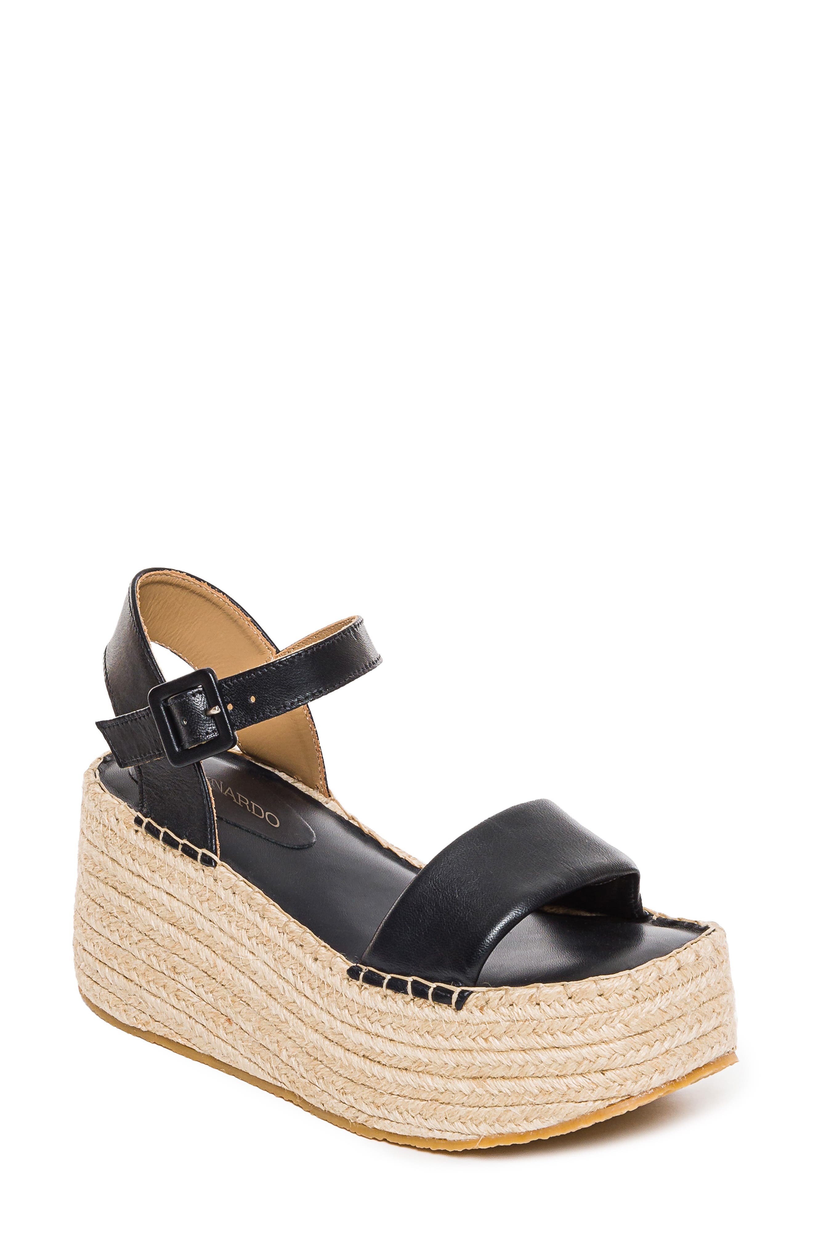 Bernardo Footwear Mallorca Espadrille Platform Sandal, Main, color, 