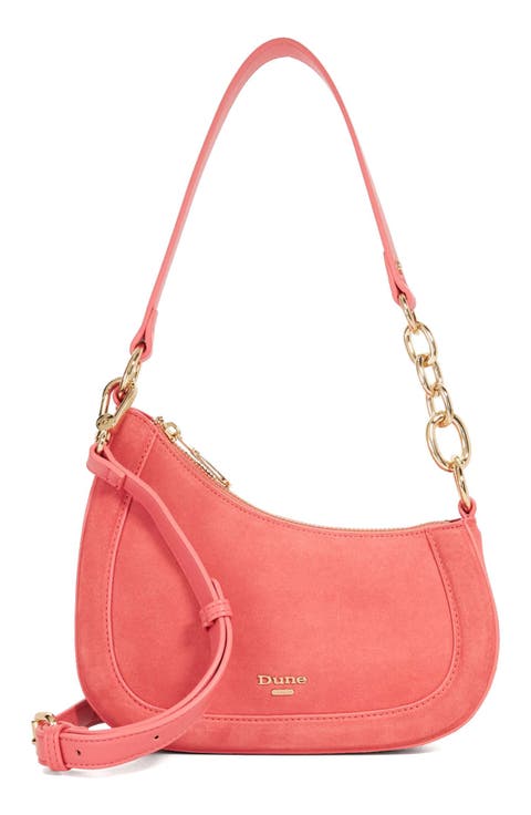 Direction Faux Leather Shoulder Bag