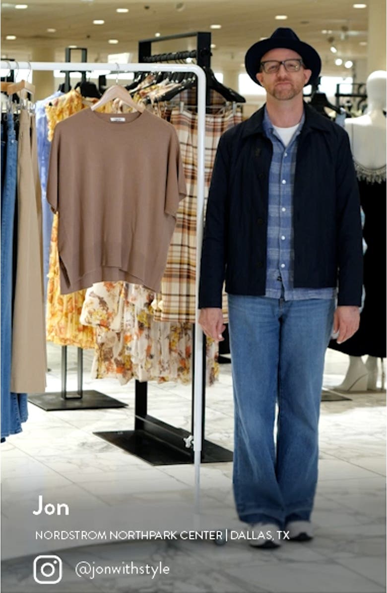 Veronica Short Sleeve Sweater, sales video thumbnail