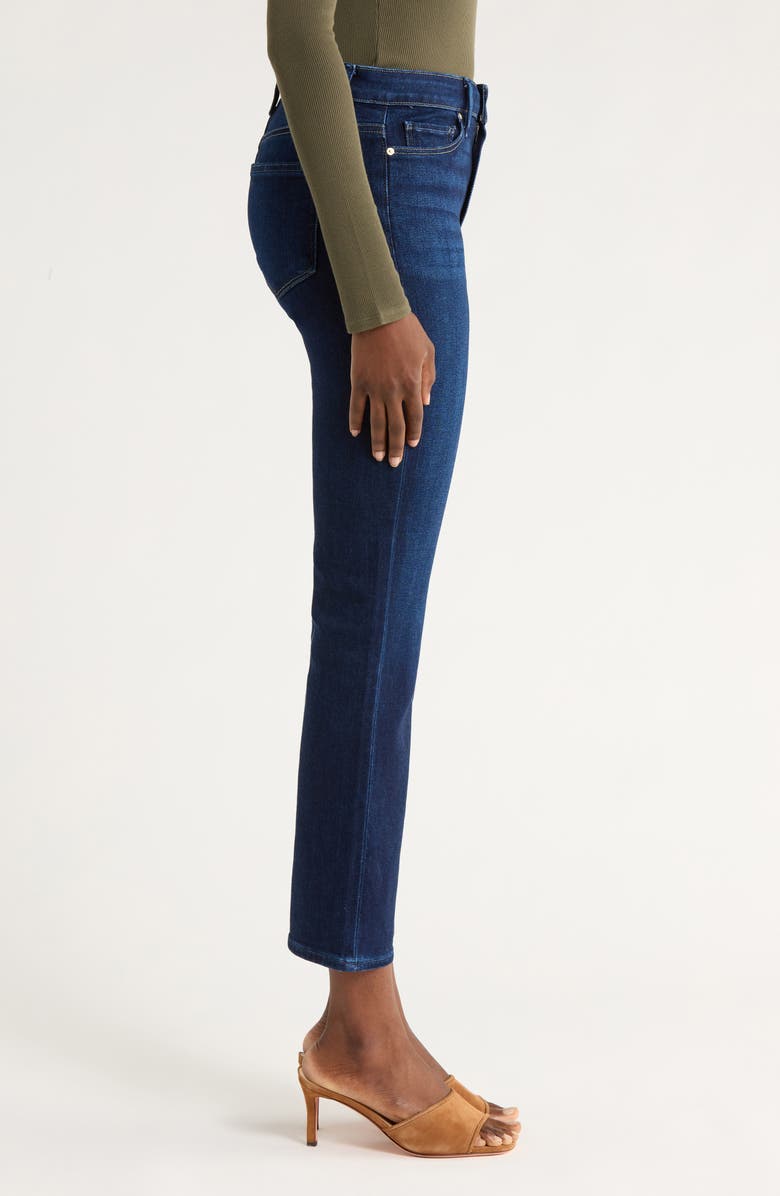 PAIGE Cindy High Waist Ankle Straight Leg Jeans, Alternate, color, Waterloo