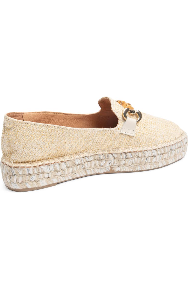 patricia green Avery Platform Loafer, Alternate, color, Beige Raffia