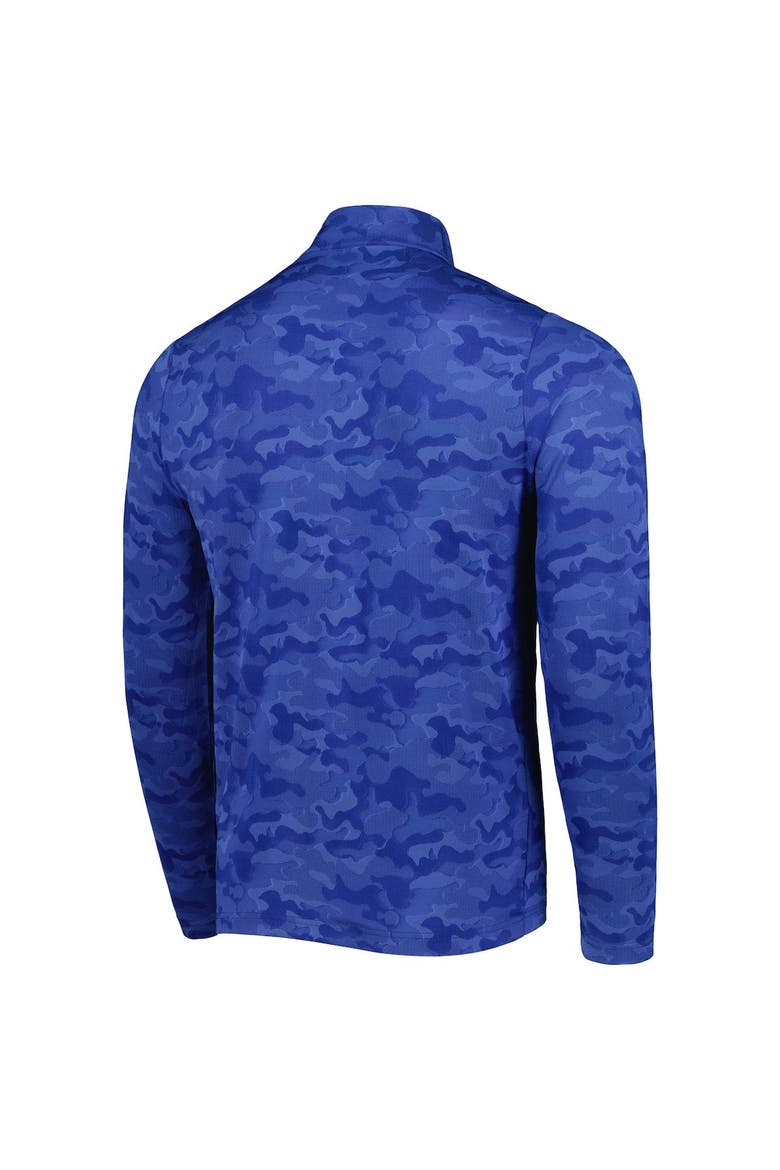 Men's Antigua Royal Indianapolis Colts Brigade Quarter-Zip Sweatshirt, Alternate, color, Royal