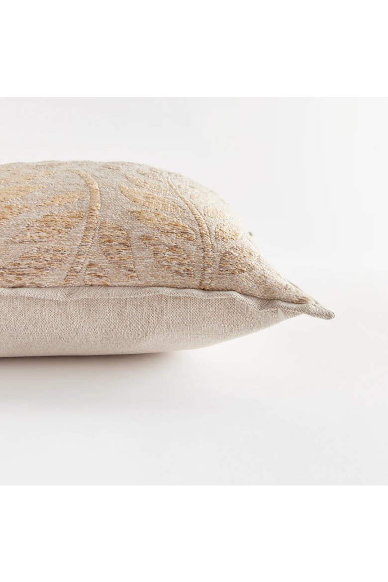 Yasmine Square Indoor or Outdoor Throw Pillow, 20" x 20", Alternate, color, Gray