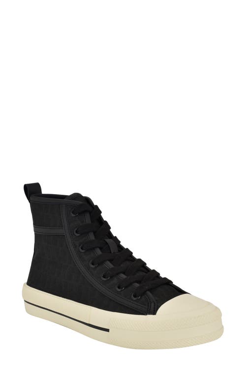 Guess Colyn High Top Sneaker In Black