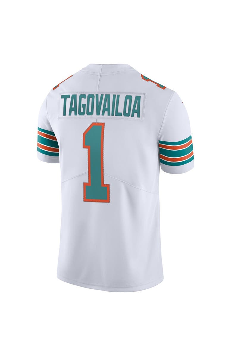 Nike Men's Nike Tua Tagovailoa White Miami Dolphins 2nd Alternate Vapor Limited Jersey, Alternate, color, White