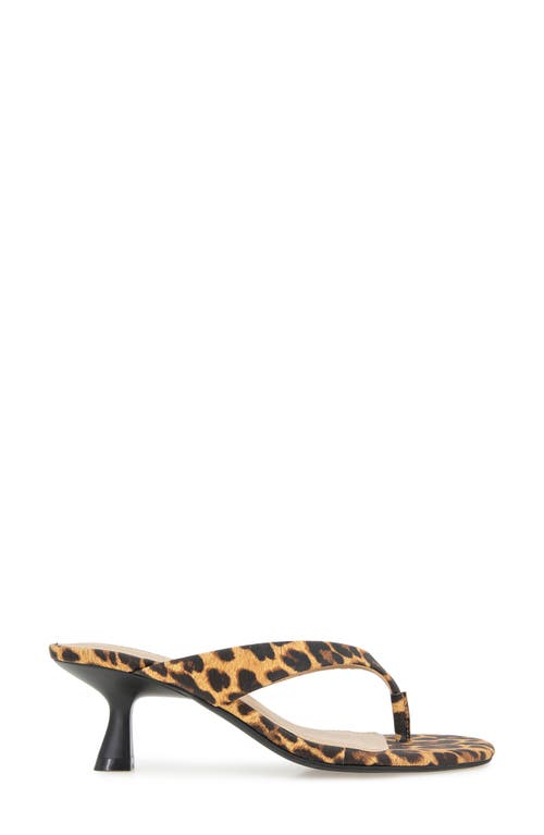 Esprit Elayna Thong Sandal In Leopard