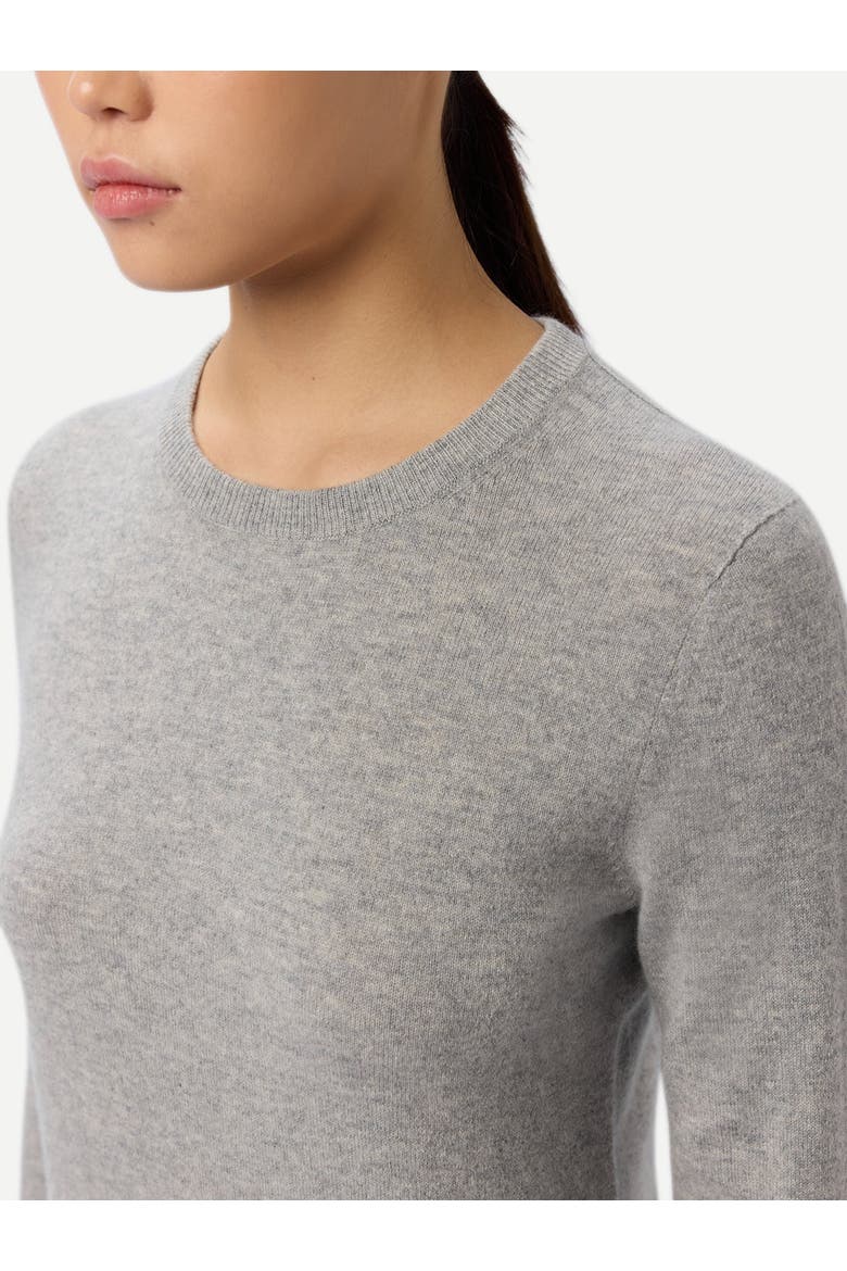 Timeless Cashmere Crewneck Sweater, Alternate, color, high rise