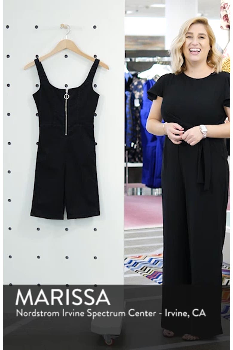 Belted Stripe Midi Dress video