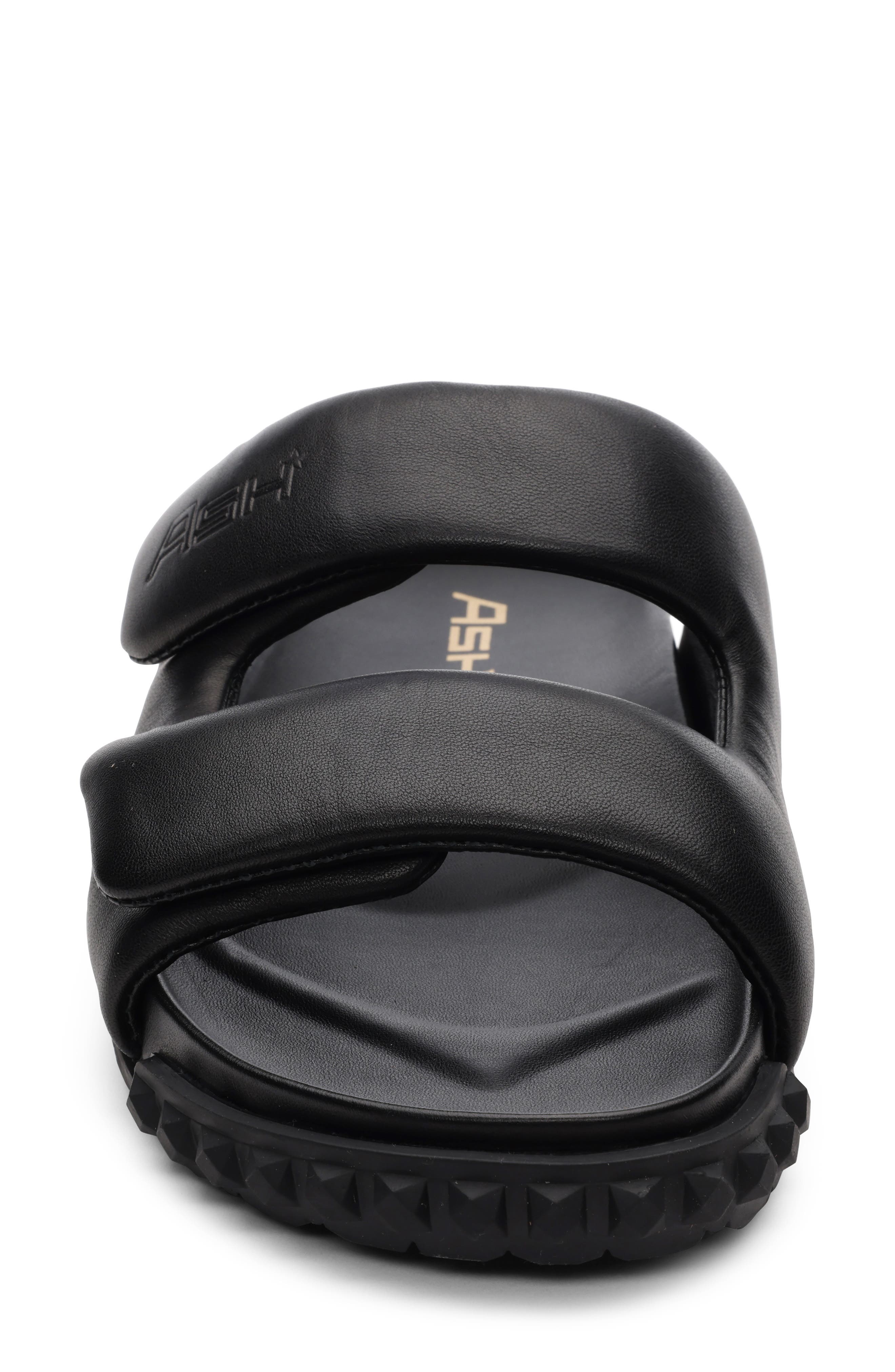 Ash Twist Sandal, Alternate, color, Black