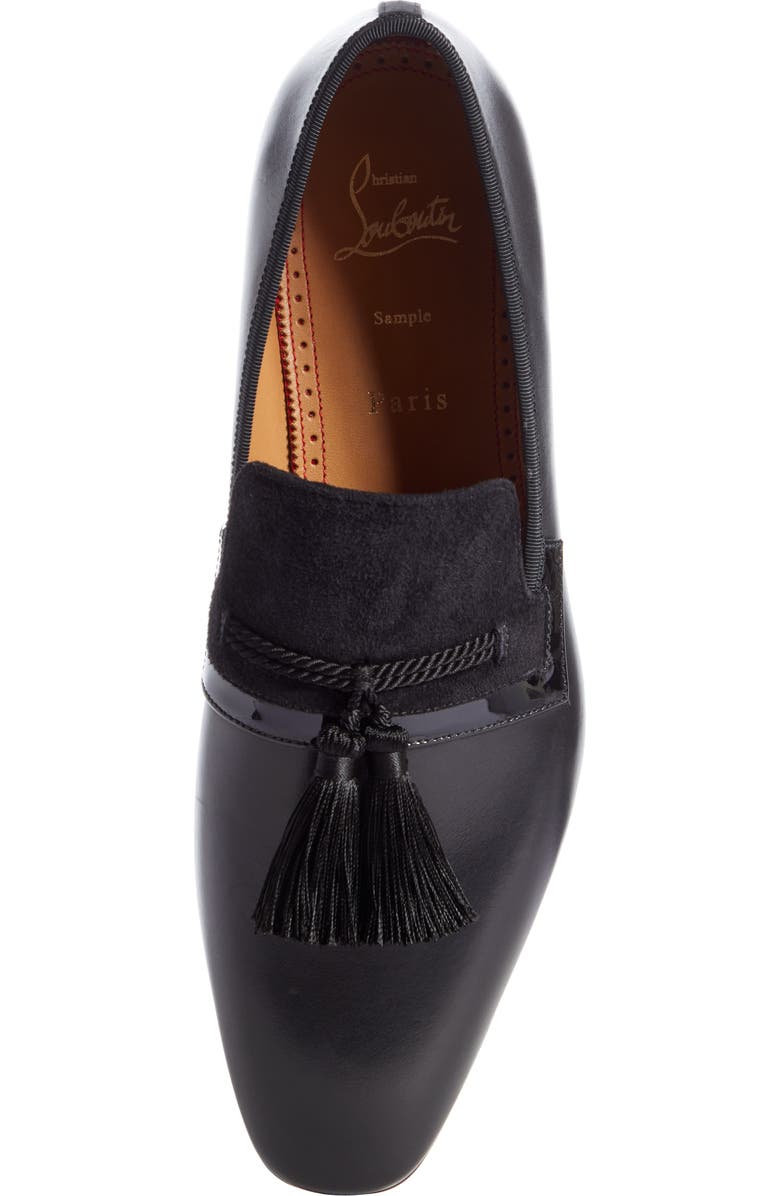 Christian Louboutin Doc Sofa Tassel Loafer, Alternate, color,