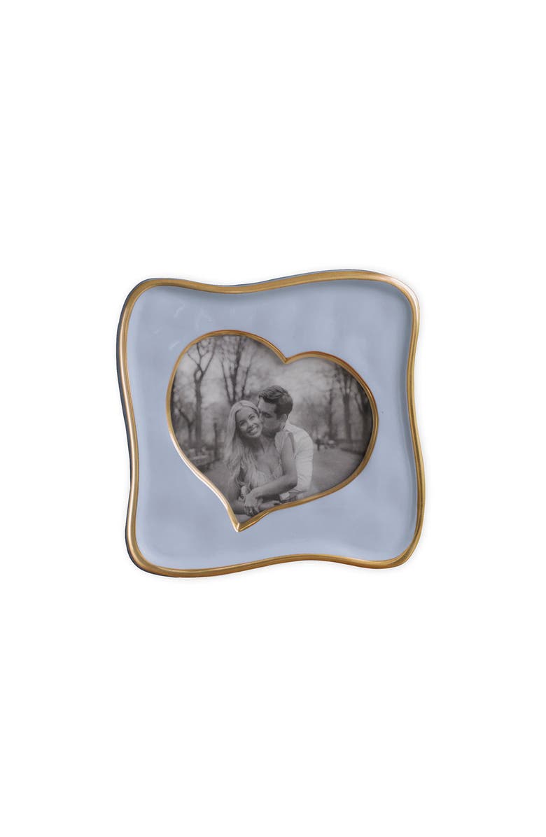 BEATRIZ BALL Collection Frame Encanto Curved Heart 5 x 5, Main, color, Periwinkle