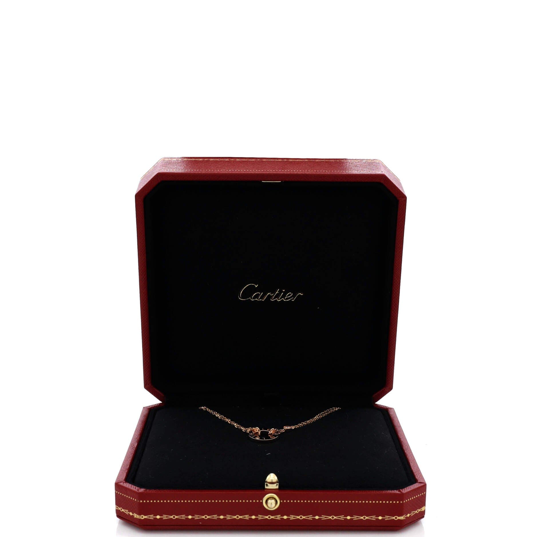 2 Diamonds Love Pendant Necklace 18K Rose Gold and Diamonds, Alternate, color, Metallic Gold