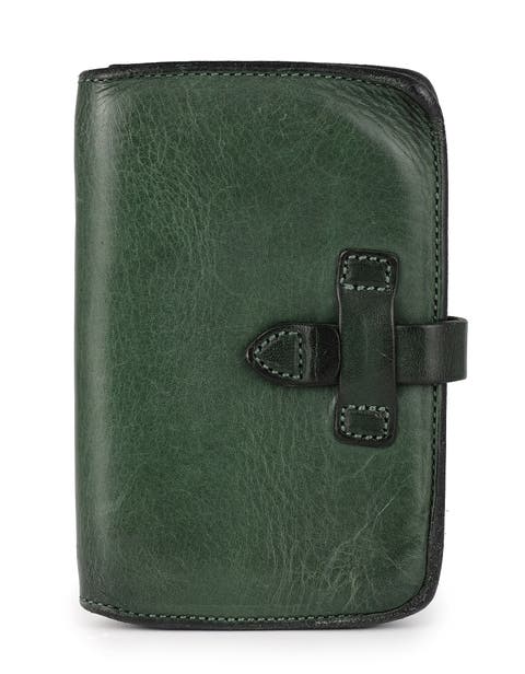 Leeds Genuine Leather Bifold Passport Holder
