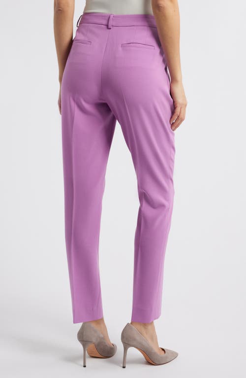 Tahari Asl Classic Pants In Orchid