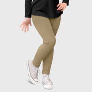 CITY THREADS Girls 100% Soft & Breathable Cotton Sensory Friendly Leggings