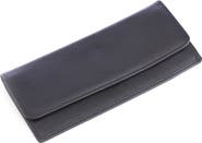 ROYCE New York RFID Blocking Leather Clutch Wallet