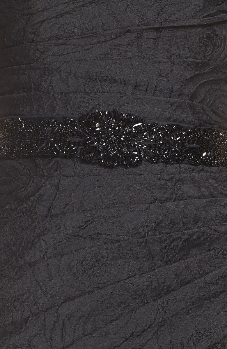 Terani Couture Embellished Strapless Gown, Alternate, color, 