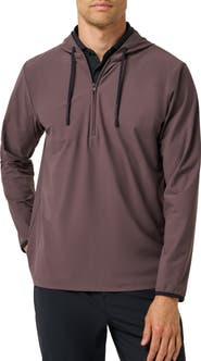 TravisMathew Hero Hour Performance Half Zip Hoodie