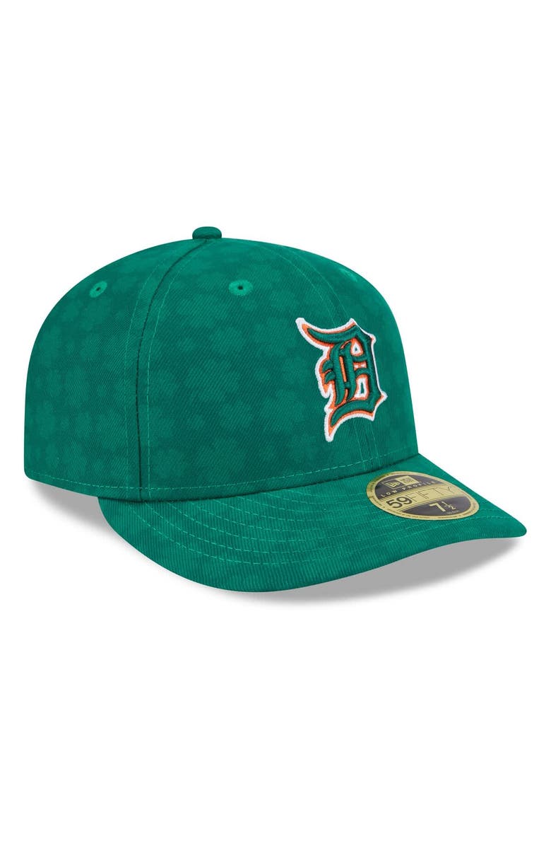 New Era Men's New Era Kelly Green Detroit Tigers St. Patrick's Day Low Profile 59FIFTY Fitted Hat, Alternate, color, 