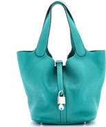 Pre-Owned Hermes Picotin Lock Bag Clemence MM