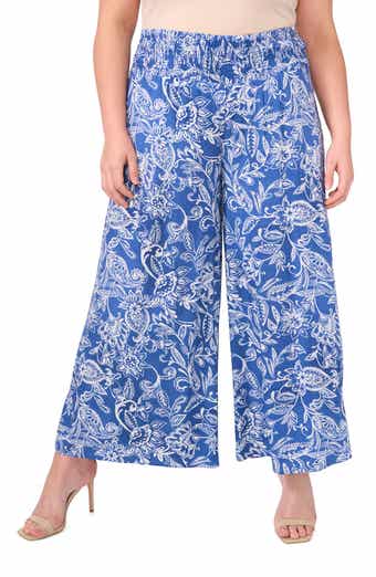 Vince Camuto Wide Leg Challis Pants