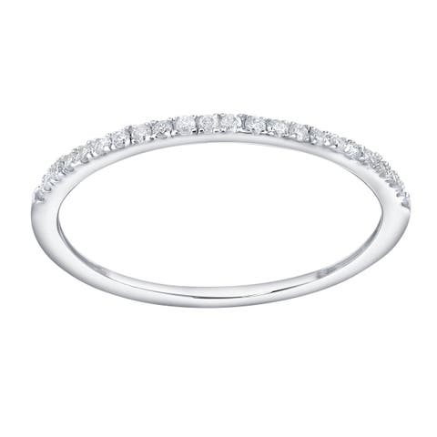 Eternelle 14K Diamond Band - 0.10 ct