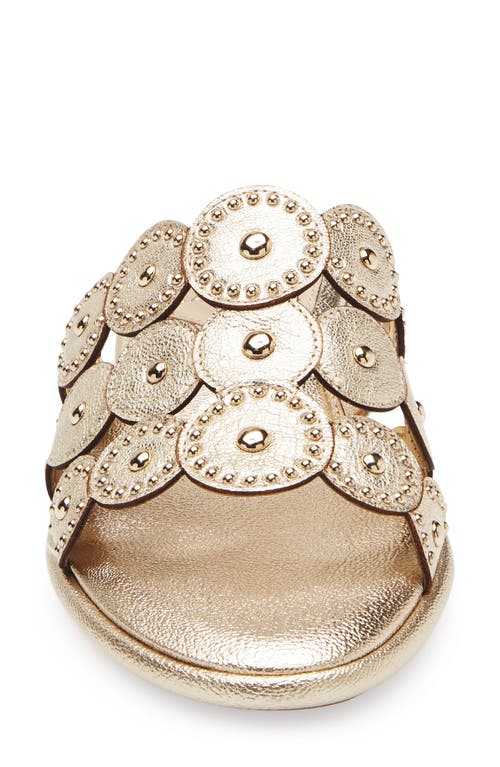 Vince Camuto Sennie Slide Sandal In Gold