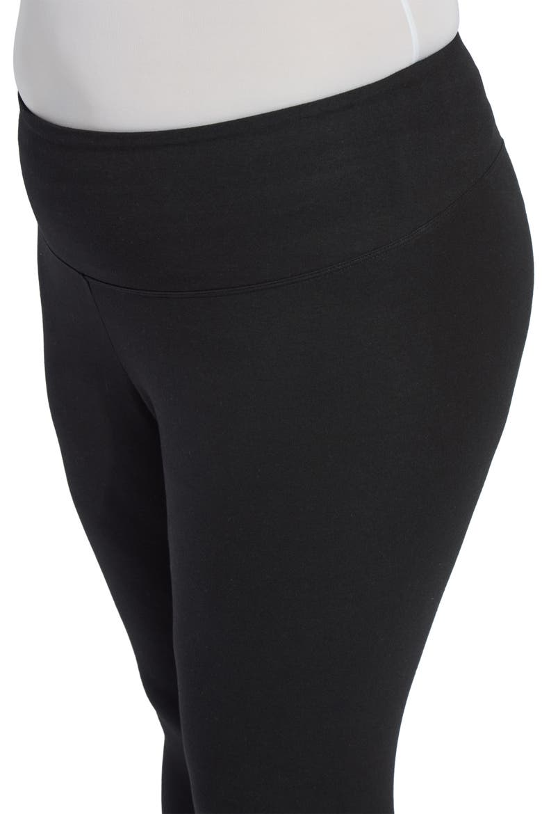'Lyssentials Flattering Leggings, Alternate, color, BLACK