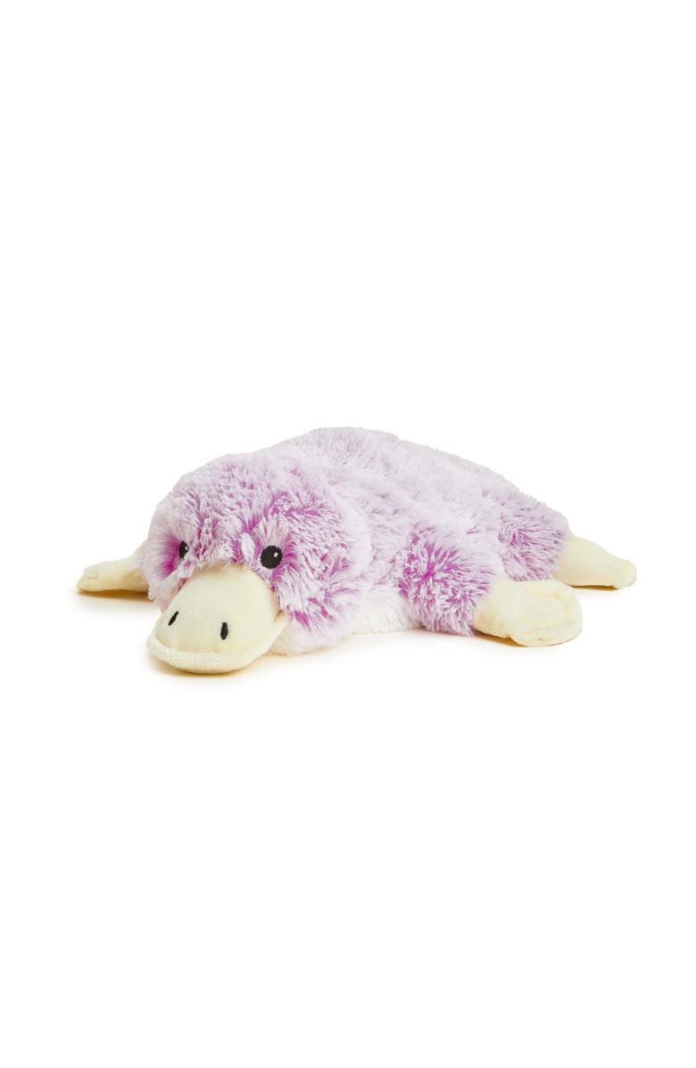 Warmies Platypus Plush Toy, Main, color, Light Pastel Pink