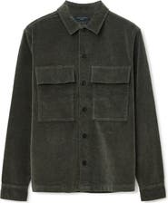 AllSaints Hawker Stretch Corduroy Overshirt