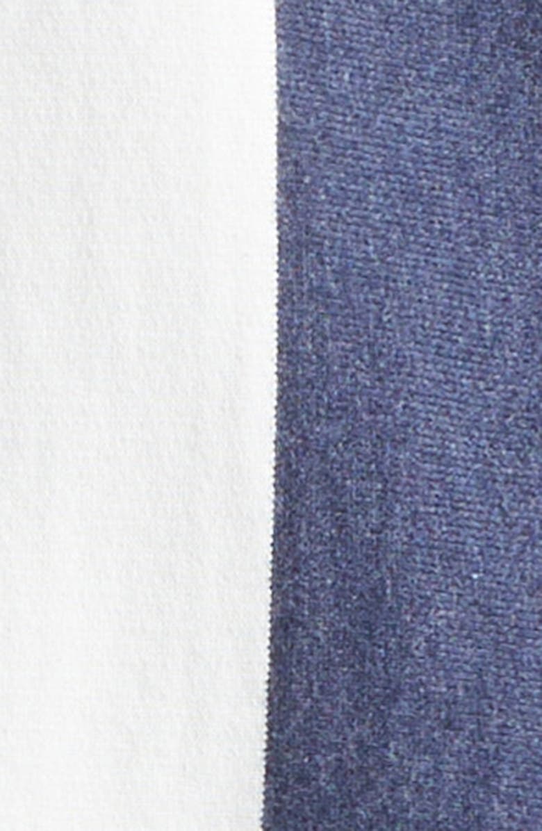 Jacquemus Marinière Stripe Sleeveless Hoodie, Alternate, color, Jacquard Big Stripes Navy