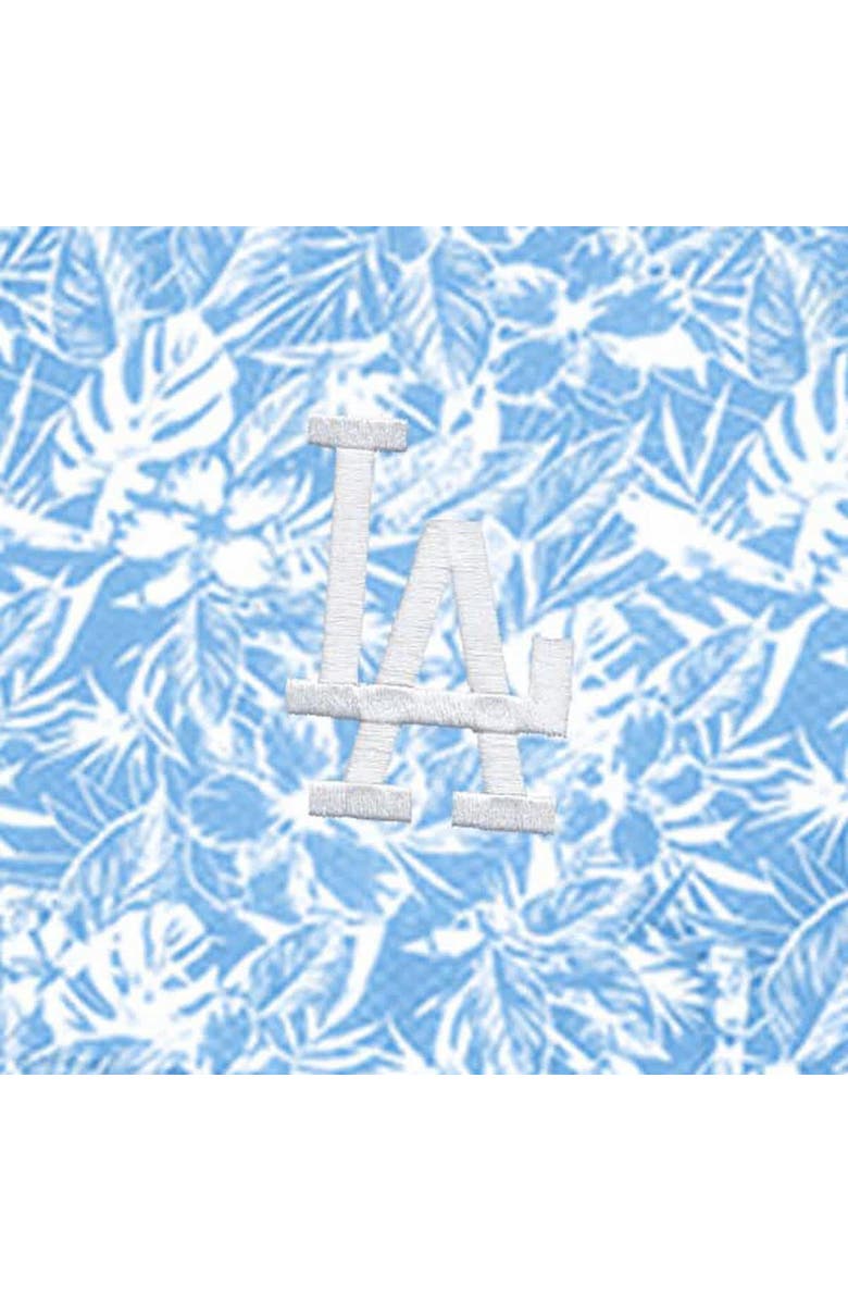 ANTIGUA Men's Antigua Powder Blue Los Angeles Dodgers Resort Button-Up Shirt, Alternate, color, Powder Blue