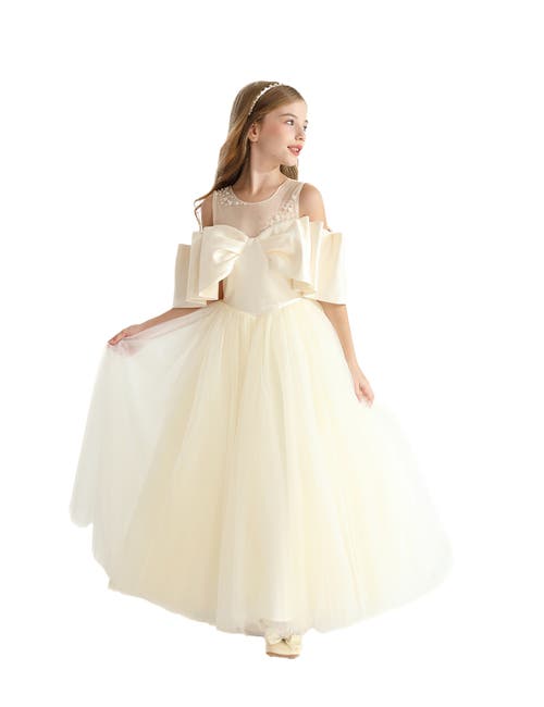 Tulleen Amica Dress In White