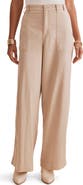 Splendid Colette Wide Leg Stretch Cotton Blend Pants