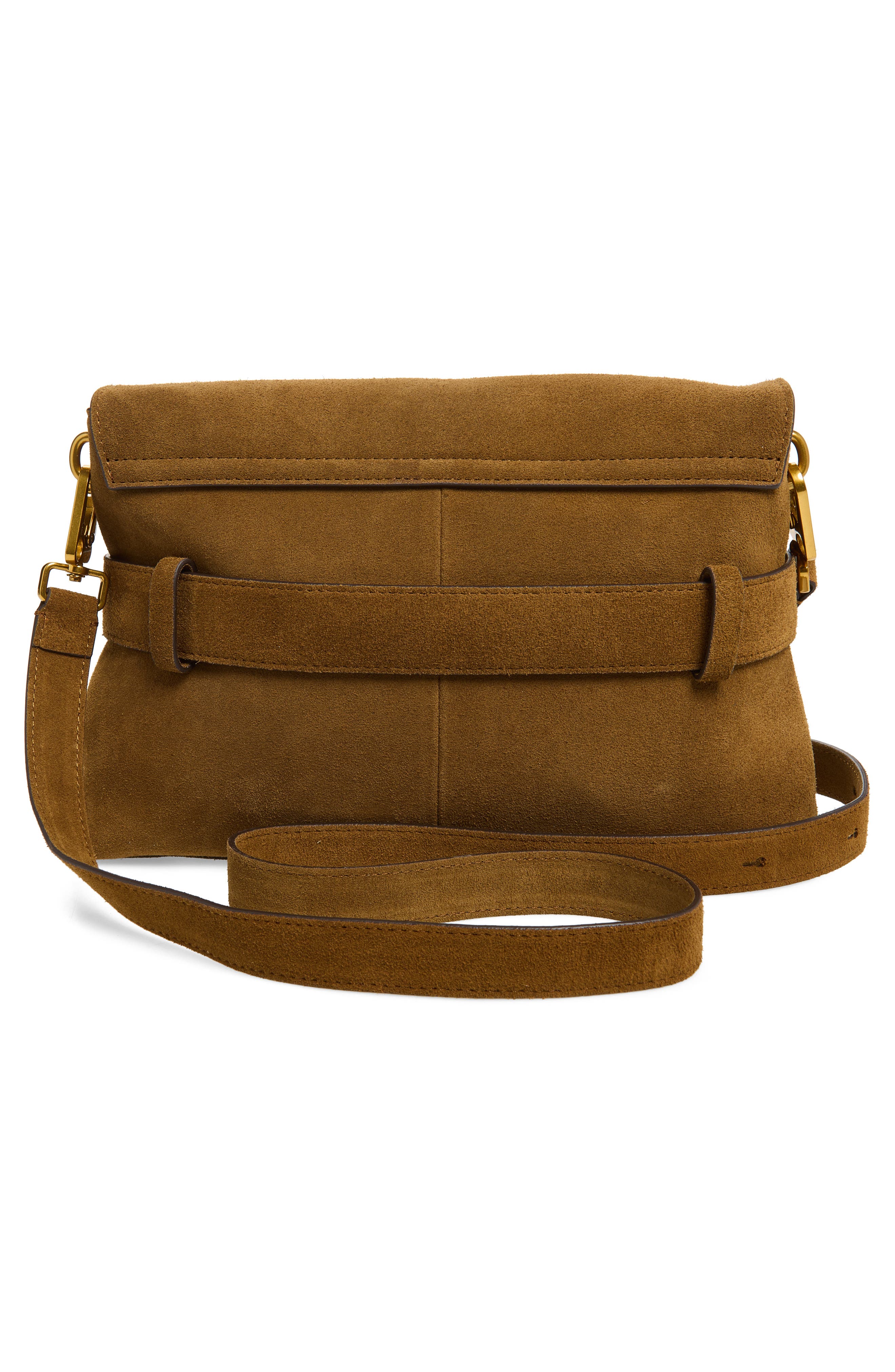 rag & bone Lexington Flap Bag, Alternate, color, Golden Brown