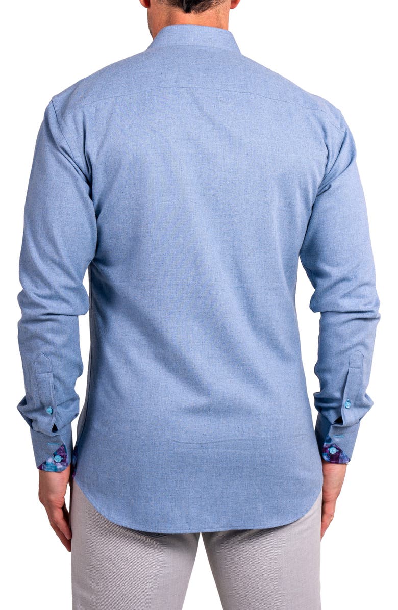 Maceoo Einstein Ascension Contemporary Fit Button-Up Shirt, Alternate, color, Blue