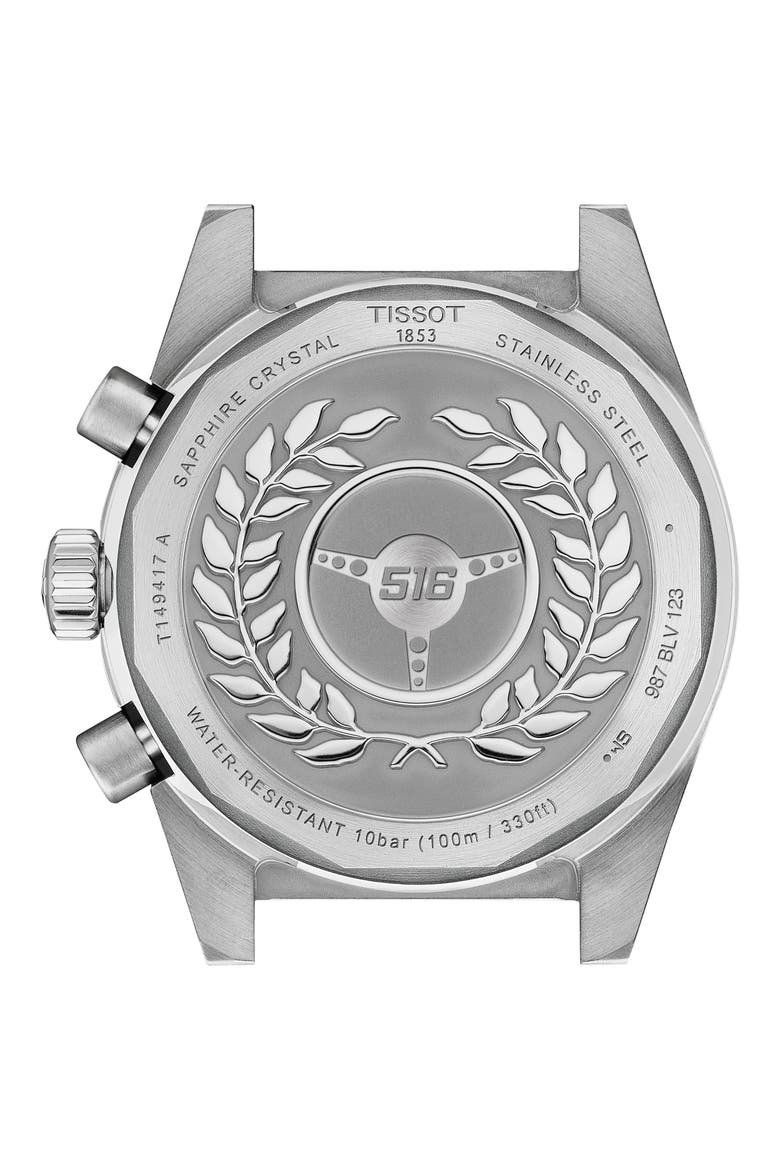 PRS 516 Chronograph Bracelet Watch, 40mm, Alternate, color, WHITE
