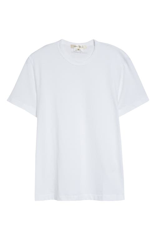 COMME DES GARÇONS COMME DES GARÇONS BACK LOGO COTTON JERSEY T-SHIRT