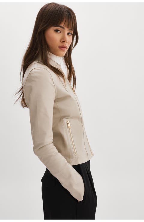 CHAPIN | Reversible Leather Bomber